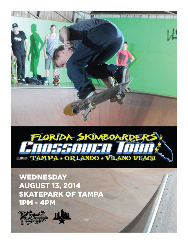 Florida Skimboarder's Crossover Tour 2014